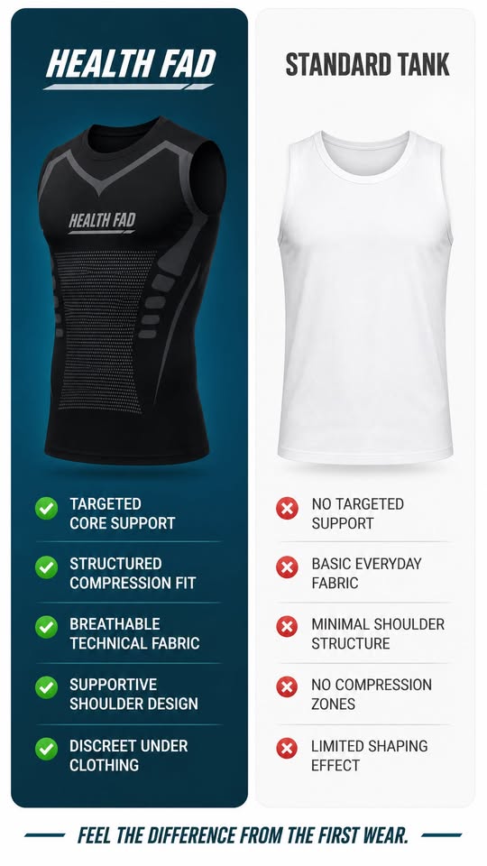 HEALTHFAD— Men's Sculpting Compression Tank