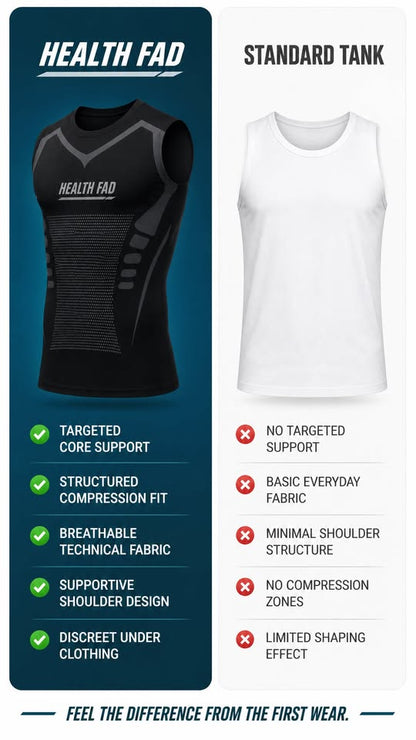 HEALTHFAD— Men's Sculpting Compression Tank